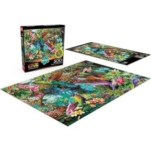 Buffalo Games Jardín de colibríes Rompecabezas de 500_4