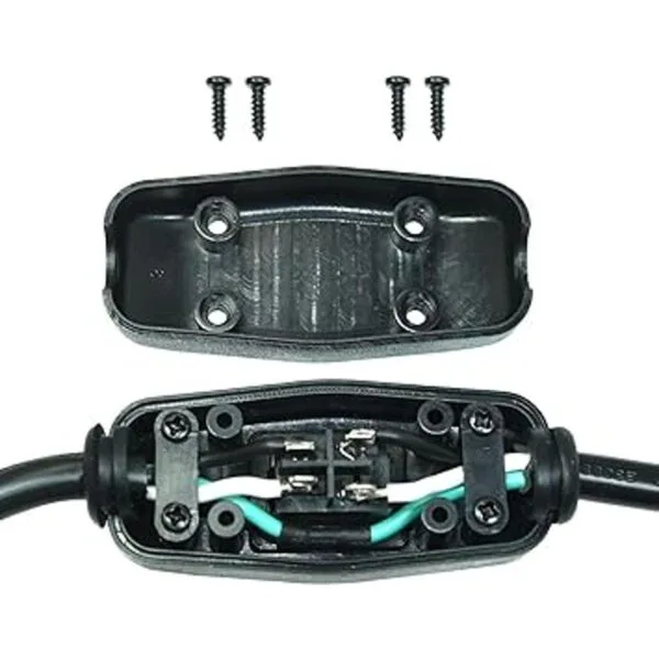 Cable de alimentación de CA de 3 clavijas de calibre 18 de_3