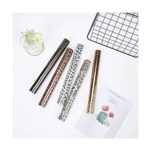 Juego de 5 hojas de vinilo de transferencia de calor con