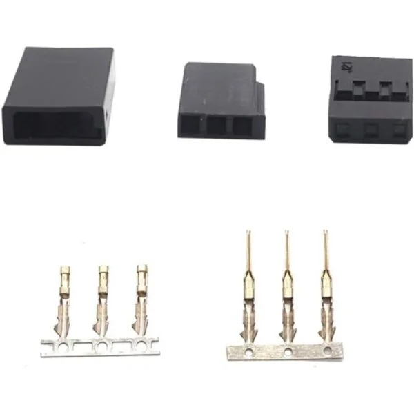 ShareGoo 30 sets RC servo plug macho hembra conector_4
