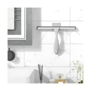 AmazerBath Escobilla de goma para puerta de vidrio de