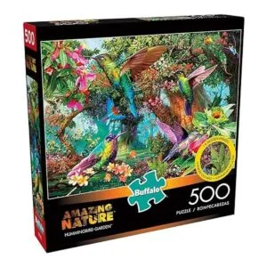 Buffalo Games Jardín de colibríes Rompecabezas de 500_3