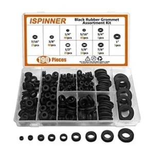 ISPINNER Kit surtido de ojales de goma 190 piezas 9_1