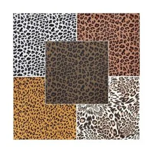 Juego de 5 hojas de vinilo de transferencia de calor con