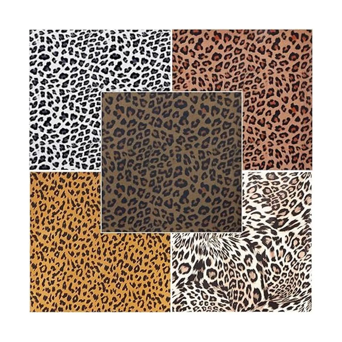 Juego de 5 hojas de vinilo de transferencia de calor con