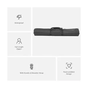 Meking Funda acolchada para trípode de 49 pulgadas con_2