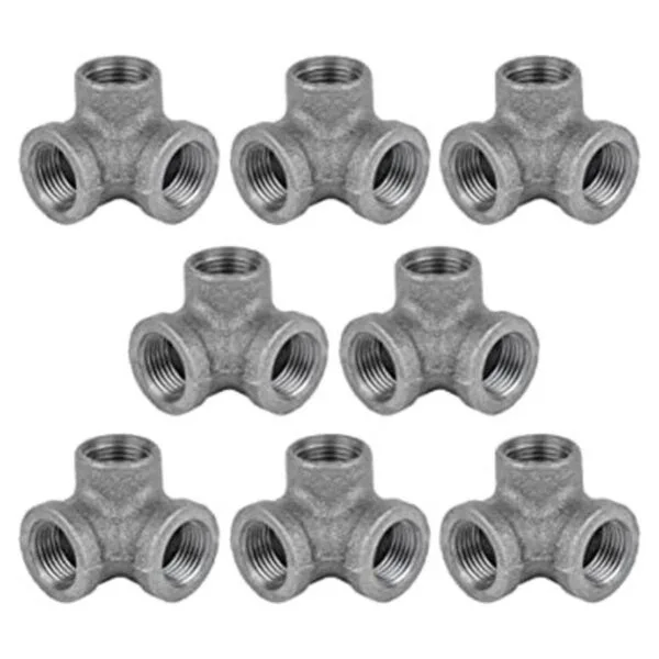 PIPE DCOR 38 pulgadas de salida lateral Codo hierro