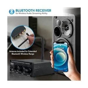 Mini amplificador de audio Bluetooth HiFi Receptor de_5