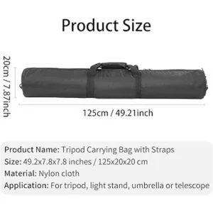 Meking Funda acolchada para trípode de 49 pulgadas con_6