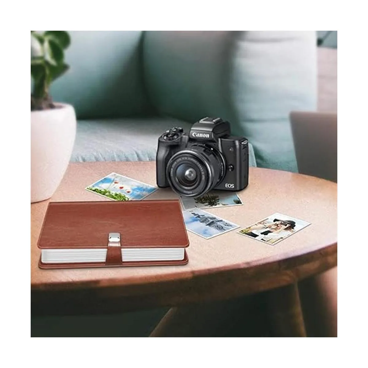 Fintie lbum de fotos de 4 x 6 pulgadas cubierta de cuero