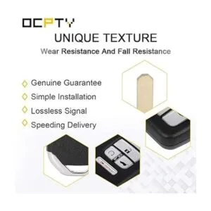 OCPTY 2 llaveros de control remoto sin llave sin cortar_5