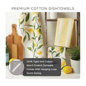 DII Fall Harvest Juego de toallas de cocina color_5