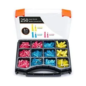 250 conectores de bala termocontraíbles Wirefy Conectores_1