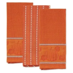 DII Fall Harvest Juego de toallas de cocina color_2