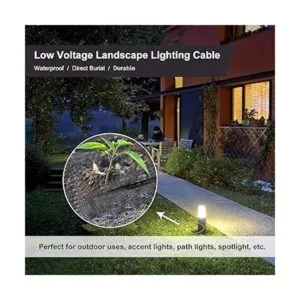FIRMERST Cable de iluminación de paisaje de bajo voltaje_2