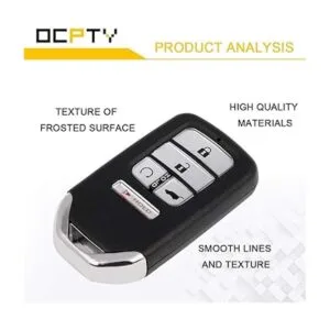 OCPTY 2 llaveros de control remoto sin llave sin cortar_3