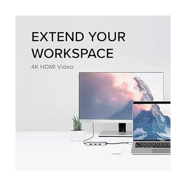 Plugable Hub USBC 7 en 1 compatible con Mac Windows_4