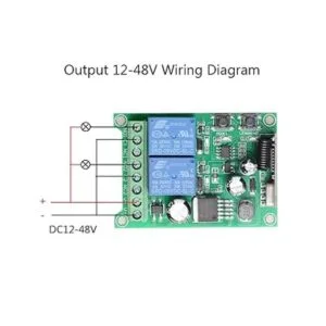 Interruptor remoto inalámbrico CC de 12 V 24 V 36 V 48_2