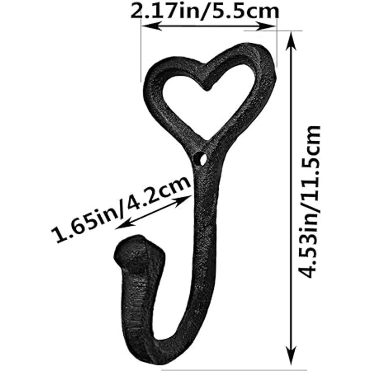 Ganchos resistentes para abrigos 4 ganchos de pared de