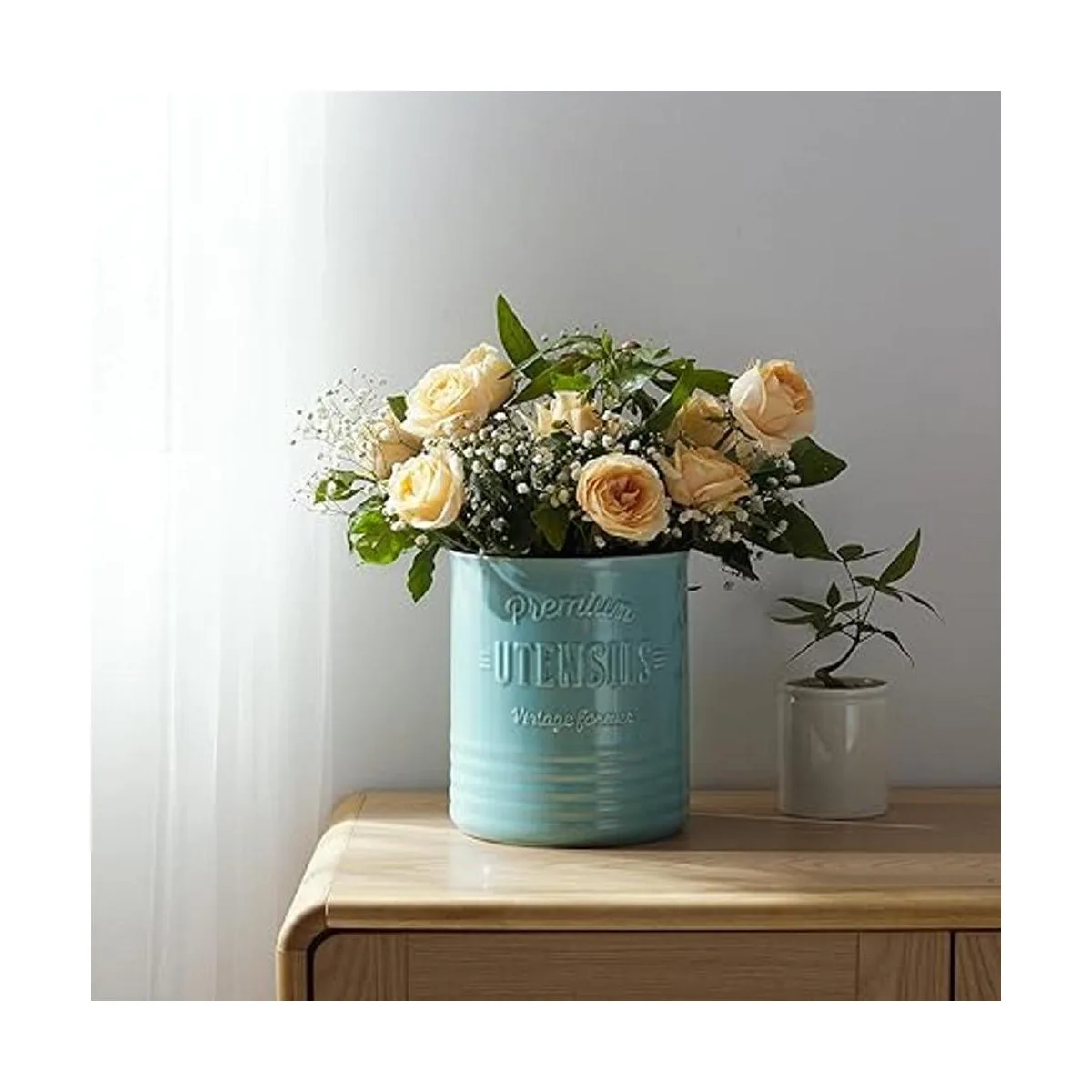 DOWAN Soporte para utensilios de cocina de cerámica_5