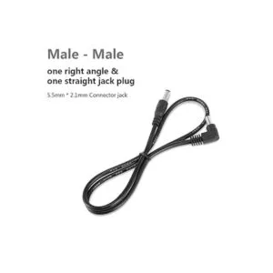 Paquete de 4 cables CC macho a macho de 0.217 in x 0.083_3