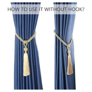 BEL AVENIR Alzapaños de cortina tejidos a mano para el_2