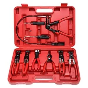 BTSHUB Juego de 9 alicates de abrazadera de manguera