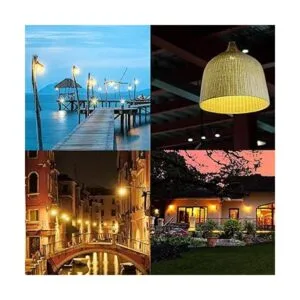 Bombilla LED amarilla paquete de 2 bombillas Par38 de 15