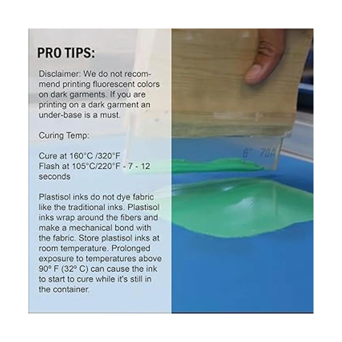 Rapid Cure Kit de tinta de serigrafía tropical Tinta_6