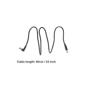 Paquete de 4 cables CC macho a macho de 0.217 in x 0.083_4