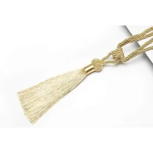 BEL AVENIR Alzapaños de cortina tejidos a mano para el_4