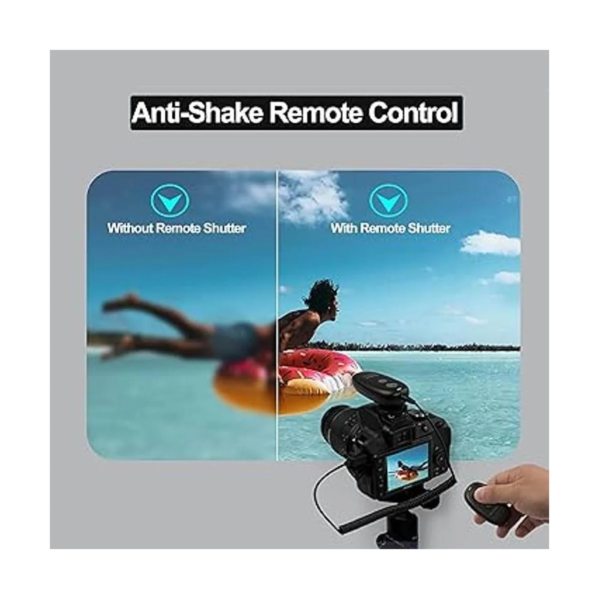 Para Canon EOS RP disparador remoto T7 5D Mark III 800D_3