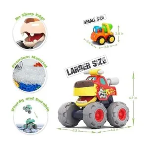 MOONTOY Coches de juguete para niños de 1 2 3 años_2