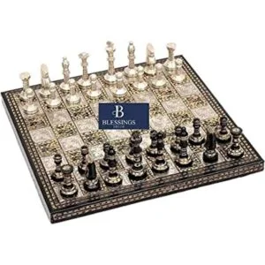 Guruji Divinity Juego de mesa de ajedrez de latón de_1