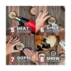 Scorch Marker Herramienta de bolígrafo para quemar leña_4