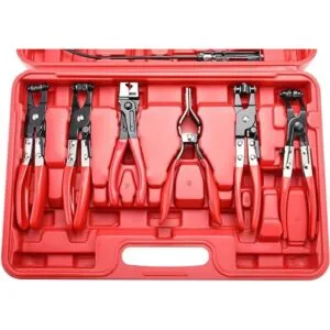 BTSHUB Juego de 9 alicates de abrazadera de manguera