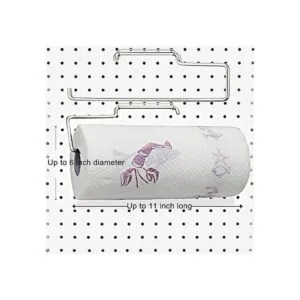 Menecor Juego de 2 toallas de acero inoxidable con