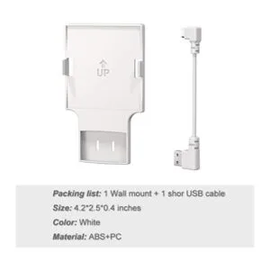 Soporte de pared para puente de anillo sin taladros y