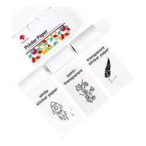 Phomemo Papel adhesivo térmico para impresora térmica_1