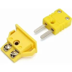SeaISee Conector termopar tipo K para montaje en panel