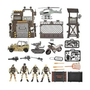 JOYIN Juego de juguetes de base militar que incluye base_2