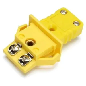 SeaISee Conector termopar tipo K para montaje en panel