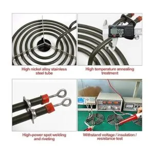 MP22YA Juego de 4 unidades de quemador eléctrico MP22YA