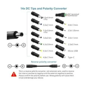 SHNITPWR Fuente de alimentación ajustable de 3 V 24 V 3_4