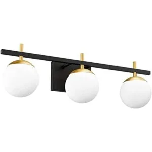 Ralbay Luces modernas de tocador de baño de mediados de_1