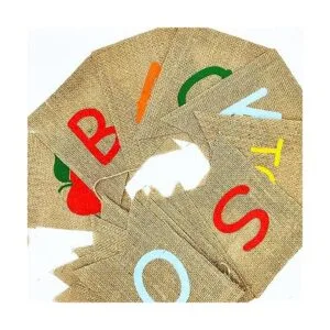 JOZON Cartel de arpillera de regreso a clases guirnalda