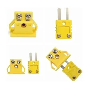 SeaISee Conector termopar tipo K para montaje en panel