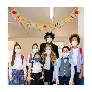 JOZON Cartel de arpillera de regreso a clases guirnalda