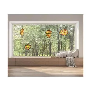 Atrapasueños de hojas de papel de seda para manualidades_5