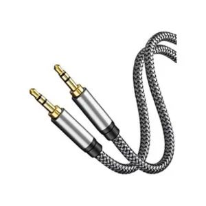 Cable auxiliar de 20 pies color marrón QY 0.138 in macho_1